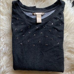 Banana Republic embellished sweatshirt